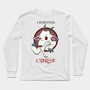 I survived the Curse - Goat Long Sleeve T-Shirt